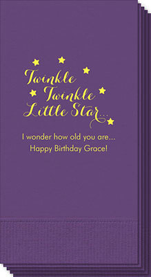 Twinkle Twinkle Little Star Guest Towels